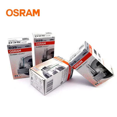 $33.09 • Buy 100% Genuine Osram D1S D2S D3S D4S HID Bulb Headlight 35W Car Auto Lamp
