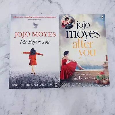 2x Jojo Moyes | Me Before You & After You | Medium Paperback Book Bundle • $14.95