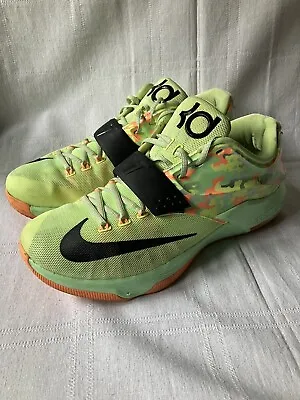 Nik KD 7 Easter Lime Green Basketball Shoes Kevin Durant Size 13.5 653996-304 • $65