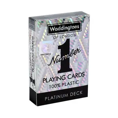 £4.99 • Buy Classic Platinum Waddingtons Number 1 Playing Cards