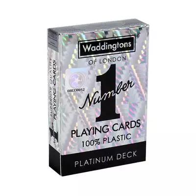 Classic Platinum Waddingtons Number 1 Playing Cards • £4.99