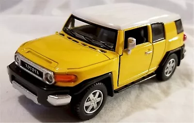 Kinsmart - 1:36 Scale Model Toyota FJ Cruiser Yellow (BBKT5343DY) • $12.99