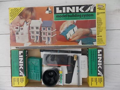 Vintage Linka Model Building System  HO/OO Brickwork Set #8001 NEW READ DETAILS • £39.99