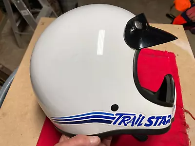 Vintage 1994 Motorcycle Helmet Bell Trail Star WOW! BEAUTIFUL! • $175