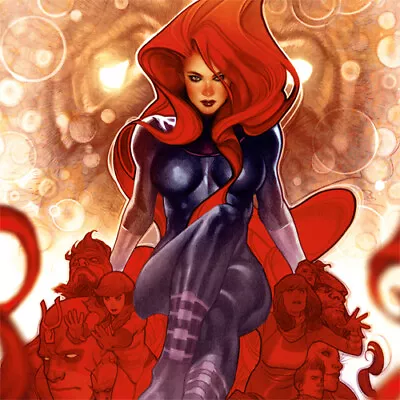 MEDUSA Signed ART PRINT Adam Hughes INHUMANS New A-Force #1 Variant AUTOGRAPHED • $59.99