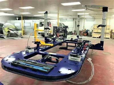 20 Feet Long Auto Body New Frame Machine 30 Ton = 3 Towers + Clampstools  Bench • $9350