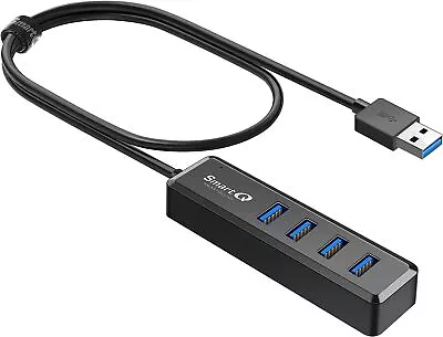 H302S USB 3.0 Hub For Laptop With 2ft Long Cable Multi Port Expander Fast Data • $18.80