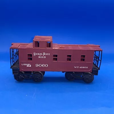 Lionel Nickel Plate Road 9060 Red Caboose Train Car O Scale • $10