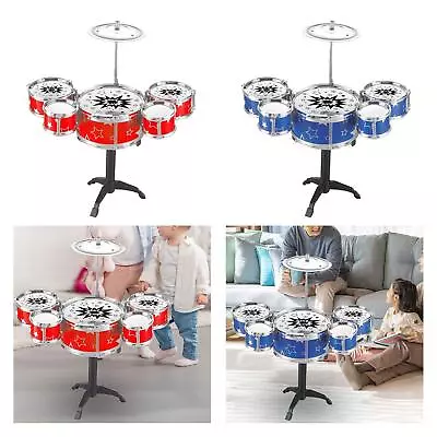 Kids Drum Kits Percussion Developmental Portable For Boys Kids Holiday Gifts • $20.49