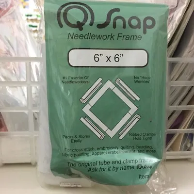 Q Snap 6  Needlework Frame Cross Stitch Quilting Embroidery Frame Q-Snap Qsnap • $14