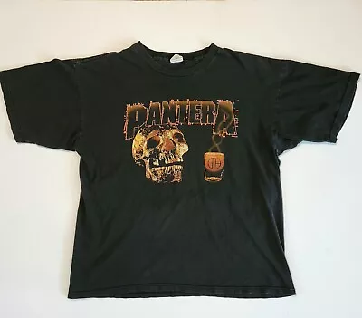 VTG Pantera T- SHIRT  Black Tooth Drink It Or Wear It   Sz XL Winterland 1997 • $137.01