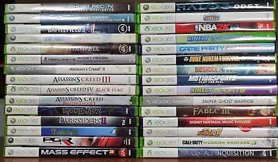 Huge Lot Of 30 Games (Xbox 360) Giant Bundle All Tested + Working Most Complete • $139.99