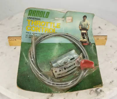 Vintage Arnold Universal Throttle Control Cable Lever Controls Lawnmower Mower • $19.95