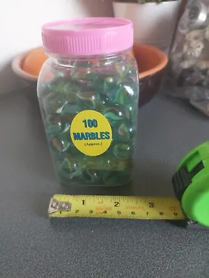 Jar Of Glass Marbles • £4.99