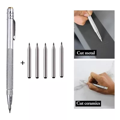 Scriber Pen Tungsten Carbide Workshop Equipment Engraving Metal Sheet Hand Tools • $7.85