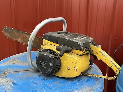 Vintage Used McCULLOCH MAC 10-10  Chainsaw With Bar • $139.99