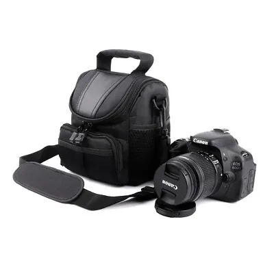 Lightweight Messenger Sling Camera Case Shoulder Bag For Nikon Coolpix DSLR SLR • $26.11