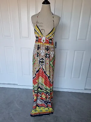 Tigerlily Maxi Skirt Dress Multicoloured Size 8 • $20