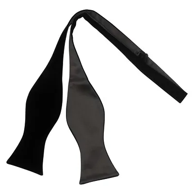 Black Velvet Self-Tie Bow Tie • £13.99
