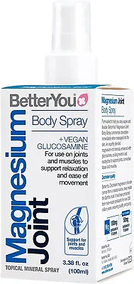 £10.19 • Buy BetterYou Magnesium Joint Body Spray | + Vegan Glucosamine | Effective Support