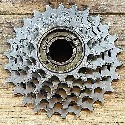 Suntour 6 Speed Silver Freewheel 13-26 VIA 1986 Date Code  • $49.99