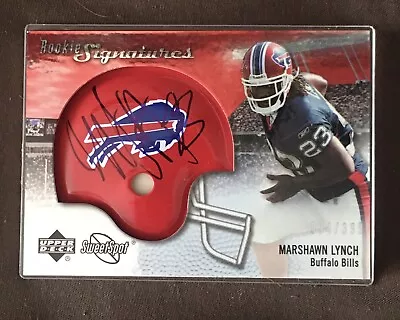2007 NFL Sweet Spot Rookie Signatures 094/399 Marshawn Lynch #131 Rookie Auto RC • $99.99
