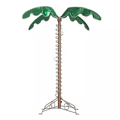 Coconut Tree 4FT 189 LED Artificial Tree Tropical Garden Tree Lights Decoration • $28.99