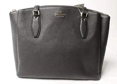 Kate Spade Women's Monet Compartment Tote Bag AH4 Black WKRU6948 Large • $136.99