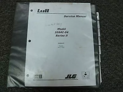 Lull 1044C-54 Telescoping Forklift Lift Truck Shop Service Repair Manual Book • $237.55