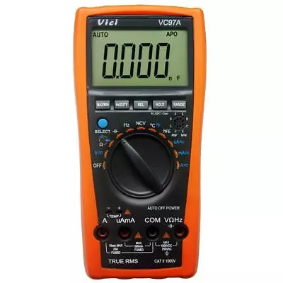 VICI VC97A 3999 Auto Range True RMS Multimeter Backlight Short Buzz Tester DMM • $38.89