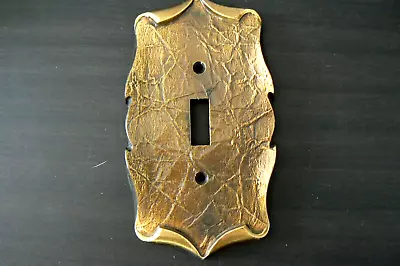 Vintage Amerock Carriage House Single Light Wall Plate Switch Cover Plate Brass • $8.74