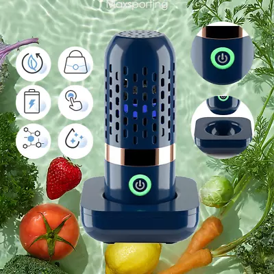 Portable Fruit Vegetable Washing Machine Household Food Purifier Fruits Cleaner • $19.90