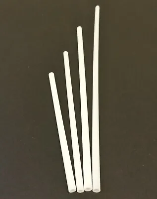 White Plastic Lolly Sticks For Lollipops Cake And Ice Pops Kids Craft • £2.10