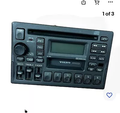 1997 - 2004 Volvo 850 S70 V70 S40 V40 Radio Cd Player Gray 3533771 1997 - 2004 • $300