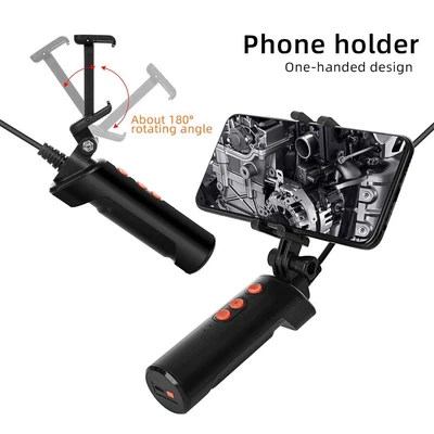 £15.99 • Buy 5M WIFI Endoscope Inspection Camera Dual Lens 1080p Borescope For IOS Android