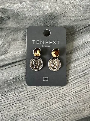 Tempest Designs Coin Earrings - New • £8