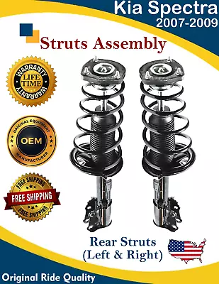 Premium Quality OE Rear Struts 2007-2009 For Kia Spectra Lifetime Warranty • $182.39