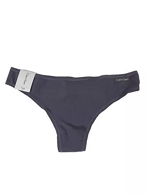 Women’s Purple Calvin Klein Thong Underwear Size Medium • £10