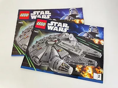 LEGO - Star Wars -  Millennium Falcon - 7965 - INSTRUCTION BOOKLETS • $22.98