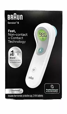 BRAUN No Touch Forehead Thermometer Infants Children Adults NTF3000 / BNT300 NEW • $19.99