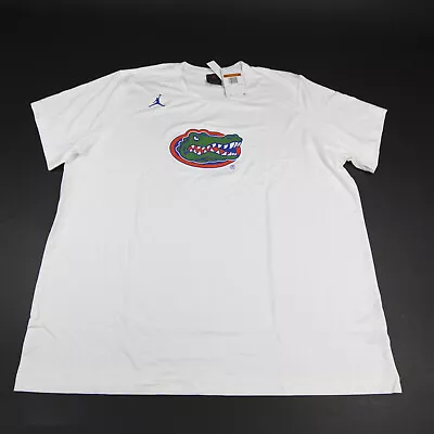 Florida Gators Air Jordan Short Sleeve Shirt Men's White New • $35.99