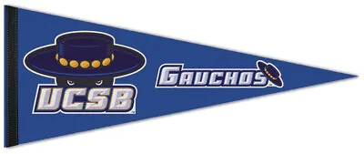 UC Santa Barbara UCSB GAUCHOS NCAA Team Premium Felt Collector PENNANT • $15.29