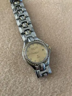 Favre-leuba New Morning Diamond Combination Date Analog Ladies Watch Vintage • $1285.75