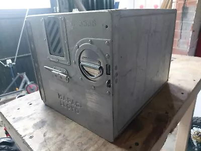 Aircraft Galley Box TUIFLY TUI Hapag- Lloyd Aluminium Driessen Mancave Upcycle • £50