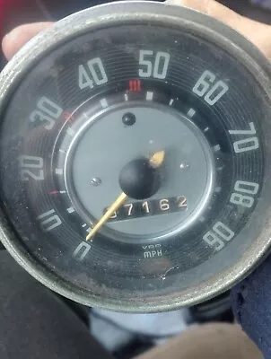 Vintage Oem Vdo 1966 Vw Volkswagen Beetle Speedometer  Original! • $125