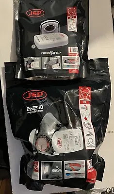 JSP P3 Half Mask Size Medium With Filters + Extra P3R Filters. • £22.50