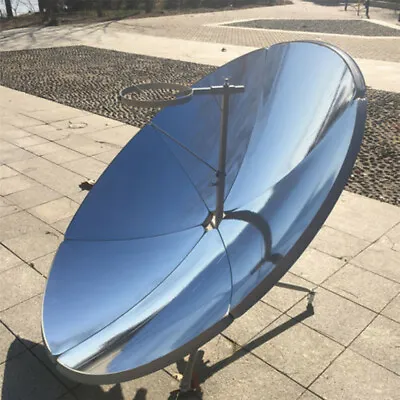 1800W Parabolic Solar Cooker High Efficiency Outdoor Camping Sun Oven 700-1000°C • $79