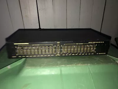 Marantz Graphic Stereo Equalizer EQ 130 Black TESTED Missing Some Knob   EB-5079 • $119