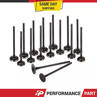 High Performance Intake Exhaust Valves Fit 92-05 Honda D16Z6 D17A1 D17A2 A6 • $110.99