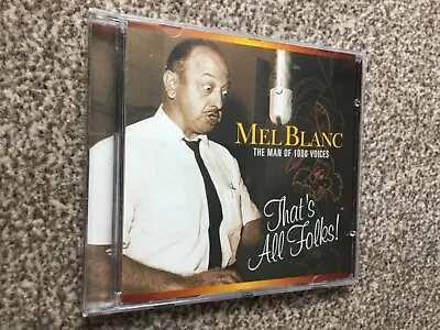 That’s All Folks! CD : Mel Blanc The Man Of 1000 Voices. • £28